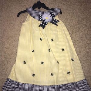 Rare Editions bumblebee dress